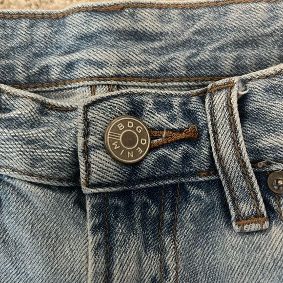 BDG Cheeky Super High Rise Cut Off Jeans Shorts Size 27 - Picture 5 of 9